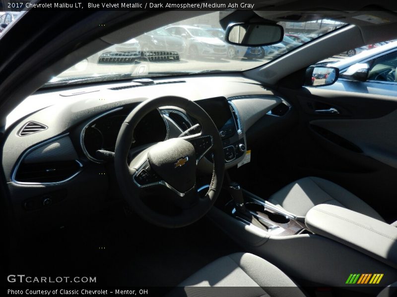 Blue Velvet Metallic / Dark Atmosphere/Medium Ash Gray 2017 Chevrolet Malibu LT