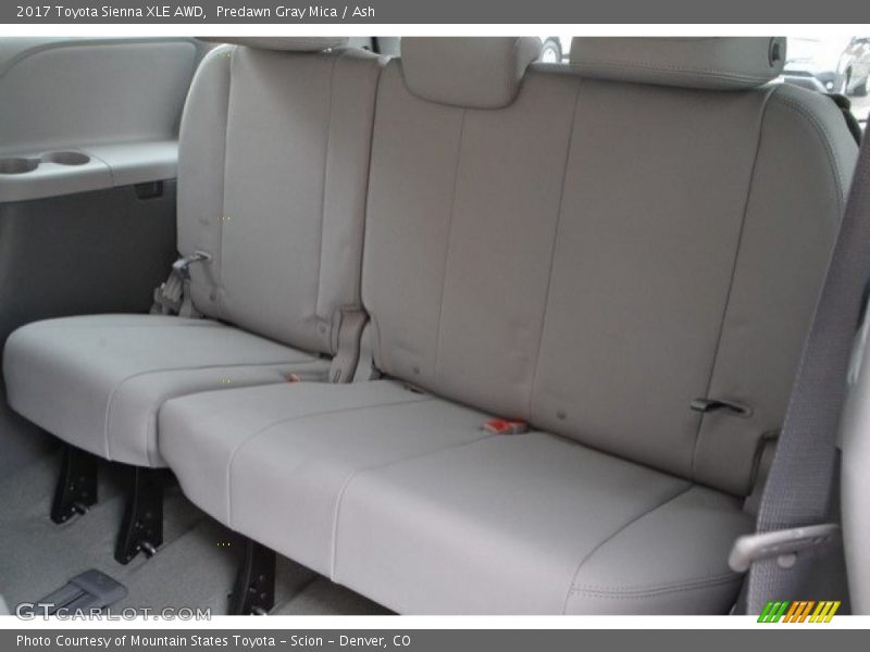 Predawn Gray Mica / Ash 2017 Toyota Sienna XLE AWD