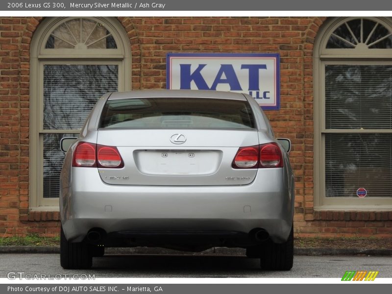 Mercury Silver Metallic / Ash Gray 2006 Lexus GS 300