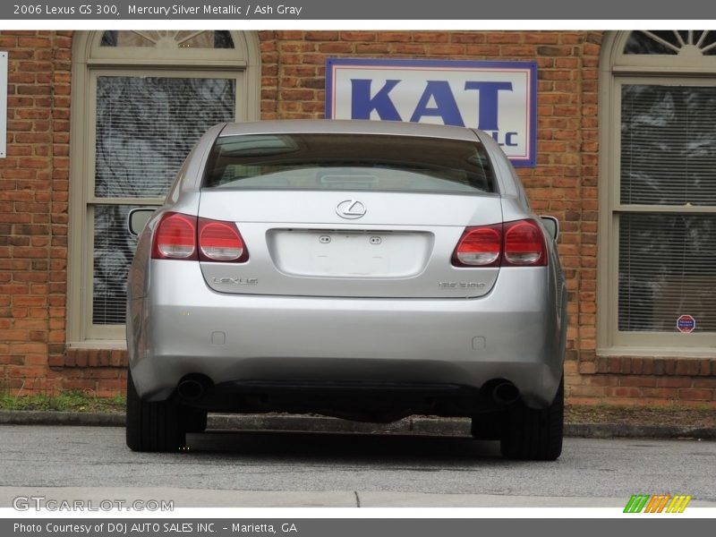 Mercury Silver Metallic / Ash Gray 2006 Lexus GS 300