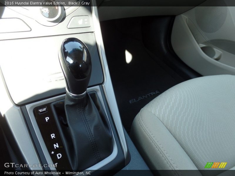Black / Gray 2016 Hyundai Elantra Value Edition