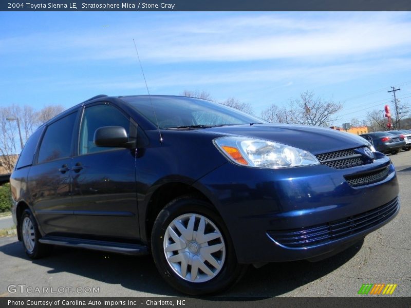 Stratosphere Mica / Stone Gray 2004 Toyota Sienna LE