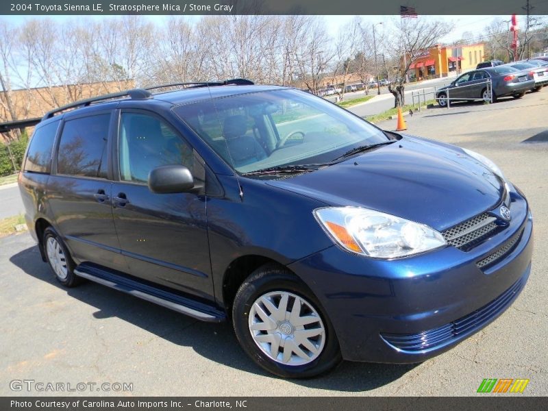 Stratosphere Mica / Stone Gray 2004 Toyota Sienna LE