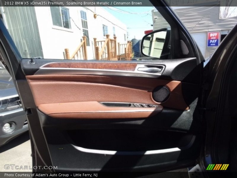 Sparkling Bronze Metallic / Cinnamon Brown 2012 BMW X5 xDrive35i Premium