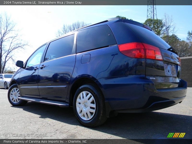 Stratosphere Mica / Stone Gray 2004 Toyota Sienna LE