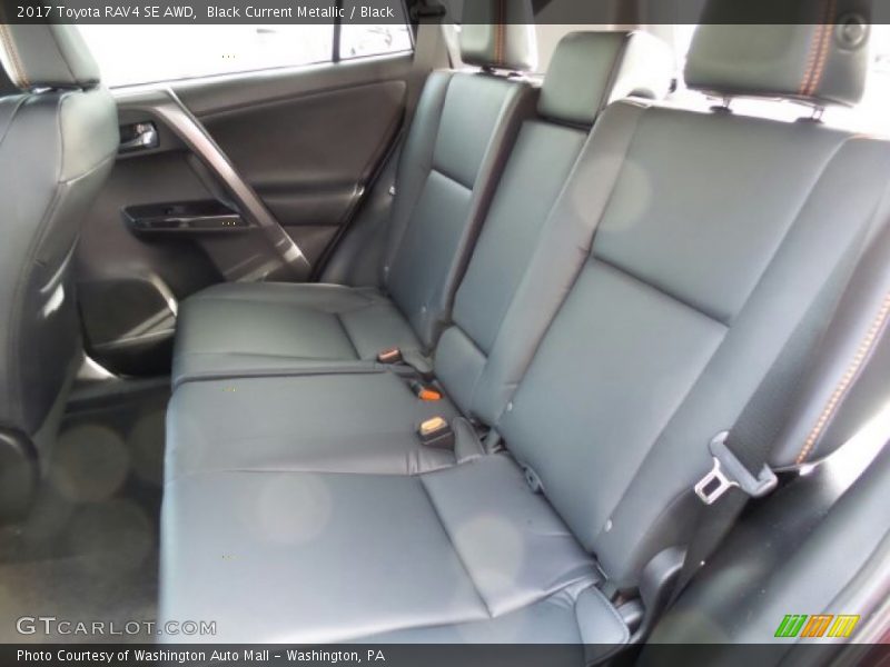 Rear Seat of 2017 RAV4 SE AWD