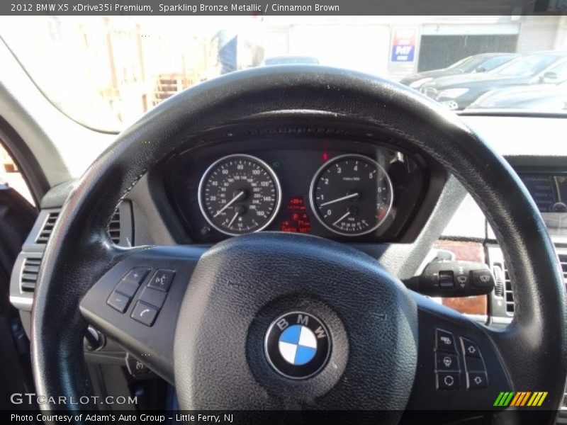 Sparkling Bronze Metallic / Cinnamon Brown 2012 BMW X5 xDrive35i Premium