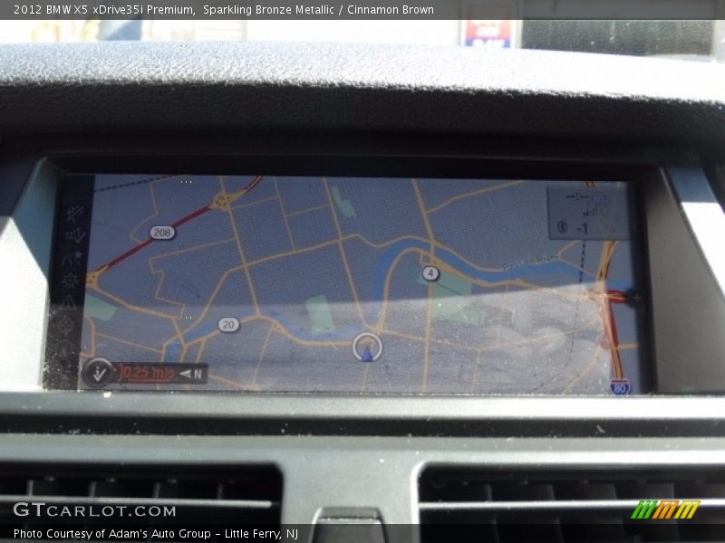 Sparkling Bronze Metallic / Cinnamon Brown 2012 BMW X5 xDrive35i Premium