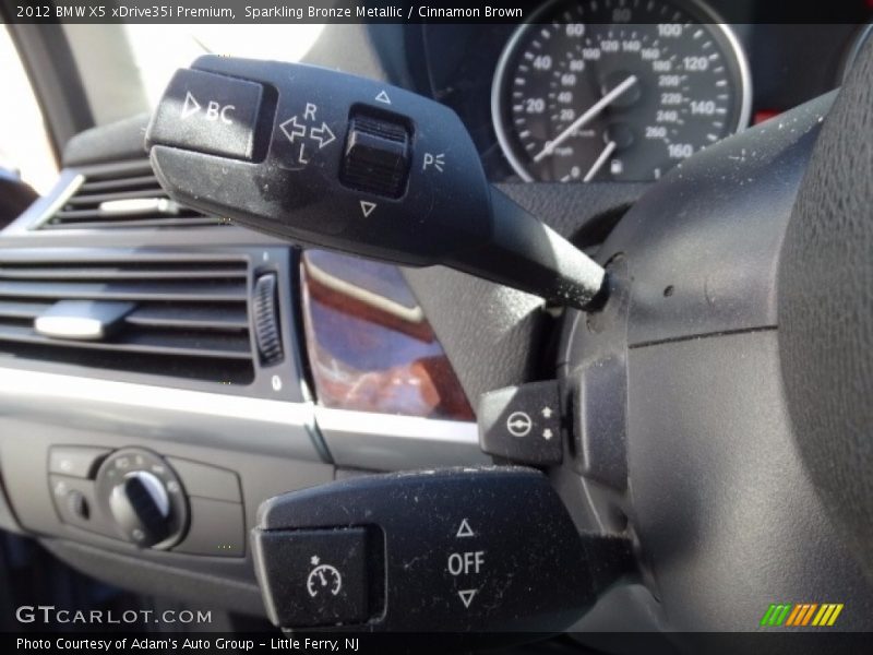 Sparkling Bronze Metallic / Cinnamon Brown 2012 BMW X5 xDrive35i Premium