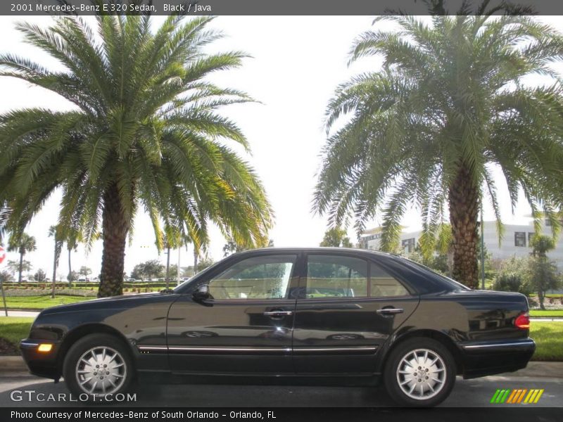 Black / Java 2001 Mercedes-Benz E 320 Sedan