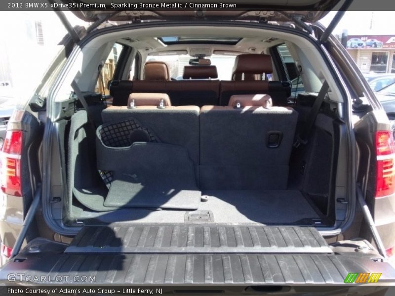 Sparkling Bronze Metallic / Cinnamon Brown 2012 BMW X5 xDrive35i Premium