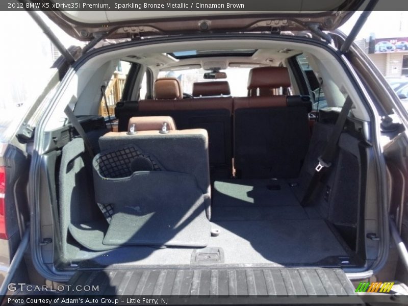 Sparkling Bronze Metallic / Cinnamon Brown 2012 BMW X5 xDrive35i Premium