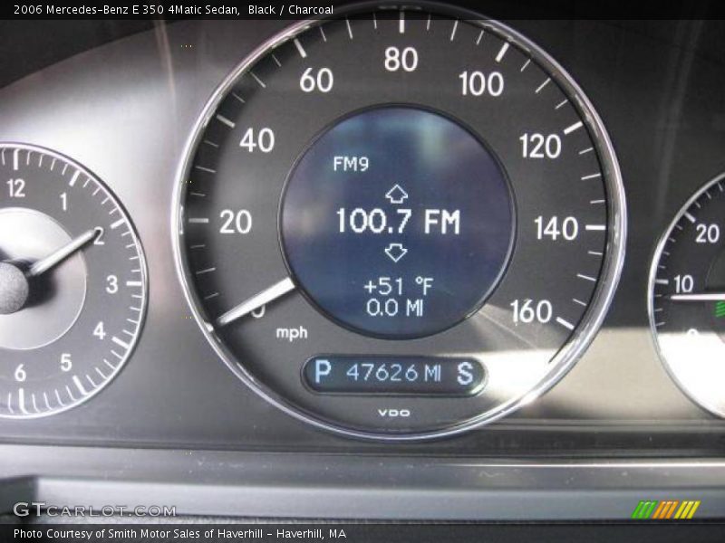 Black / Charcoal 2006 Mercedes-Benz E 350 4Matic Sedan