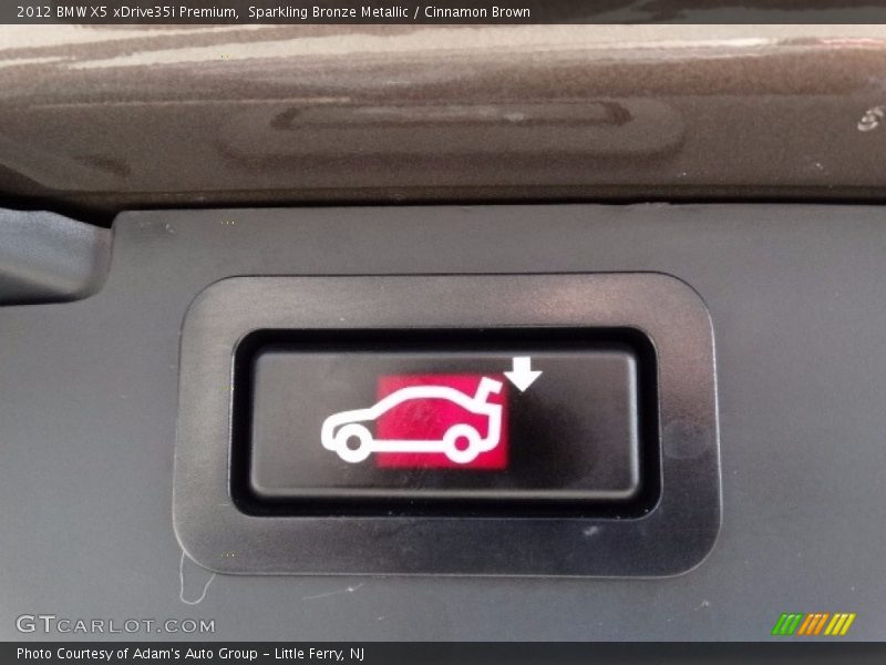 Sparkling Bronze Metallic / Cinnamon Brown 2012 BMW X5 xDrive35i Premium