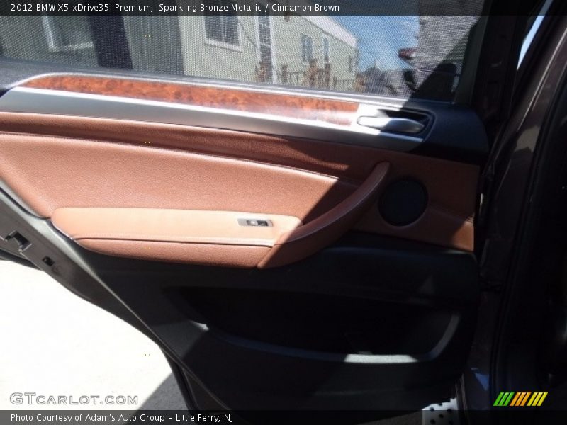Sparkling Bronze Metallic / Cinnamon Brown 2012 BMW X5 xDrive35i Premium