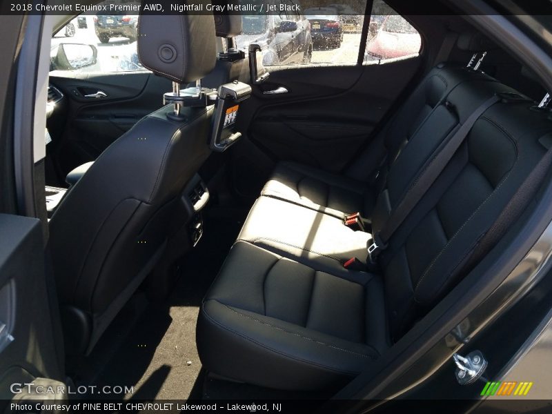 Nightfall Gray Metallic / Jet Black 2018 Chevrolet Equinox Premier AWD