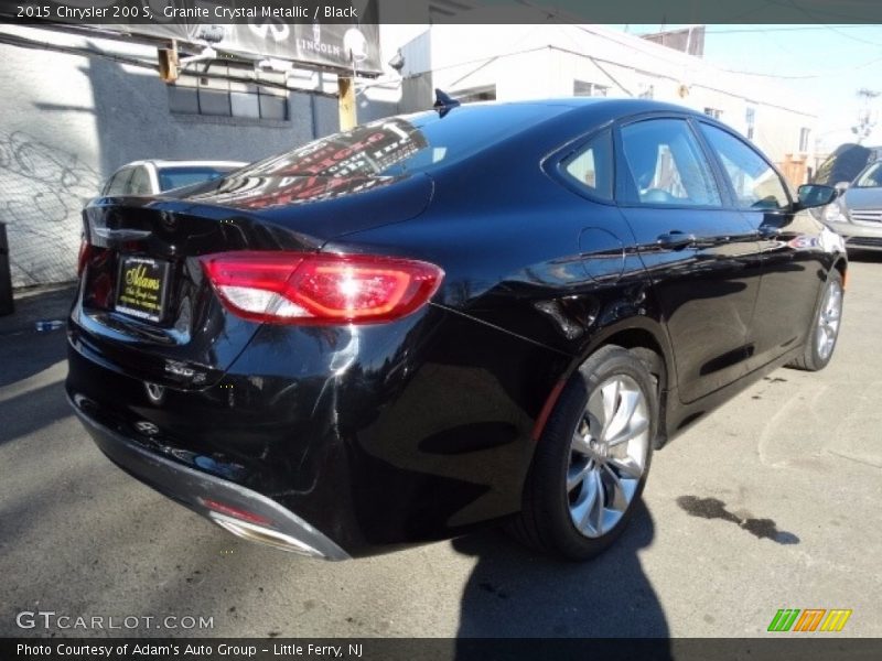 Granite Crystal Metallic / Black 2015 Chrysler 200 S