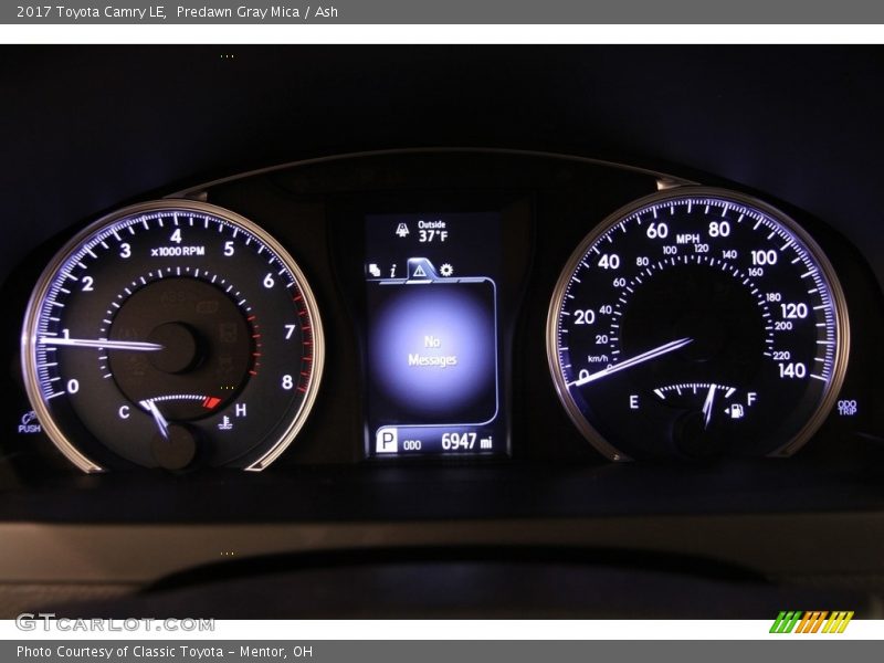 Predawn Gray Mica / Ash 2017 Toyota Camry LE