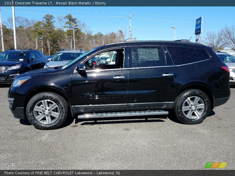 Mosaic Black Metallic / Ebony 2017 Chevrolet Traverse LT