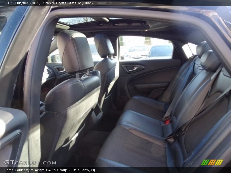 Granite Crystal Metallic / Black 2015 Chrysler 200 S