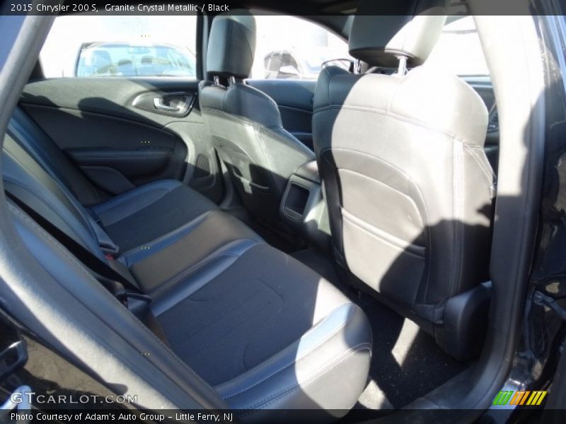 Granite Crystal Metallic / Black 2015 Chrysler 200 S
