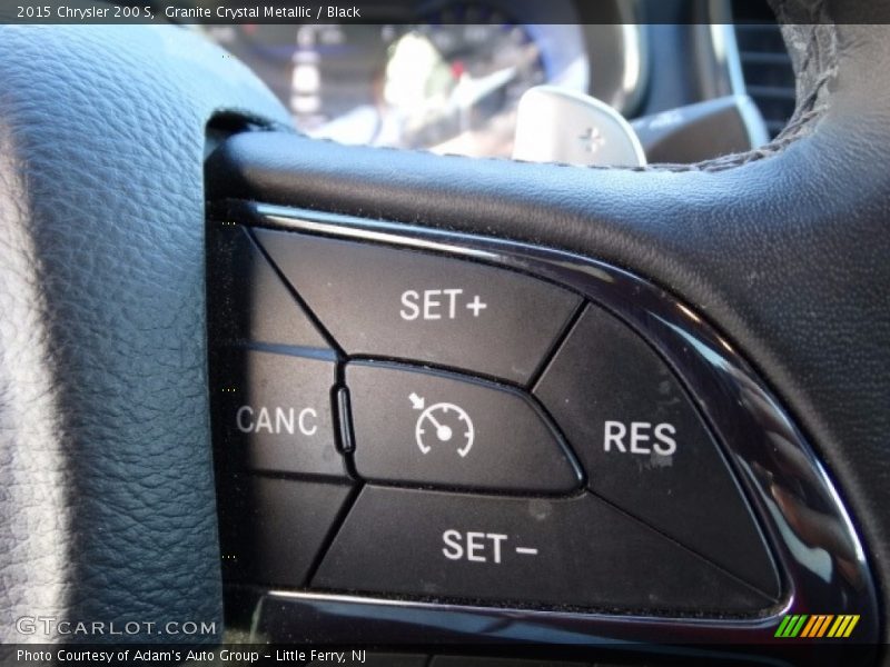 Granite Crystal Metallic / Black 2015 Chrysler 200 S