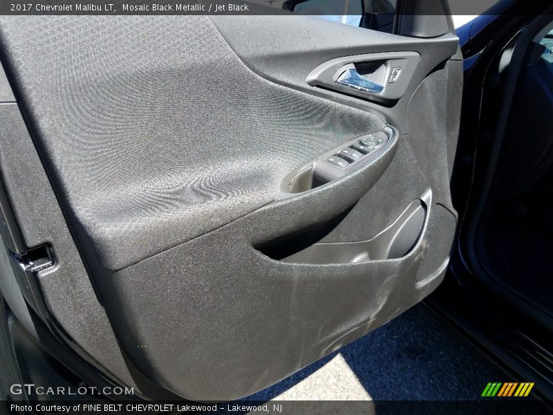 Mosaic Black Metallic / Jet Black 2017 Chevrolet Malibu LT