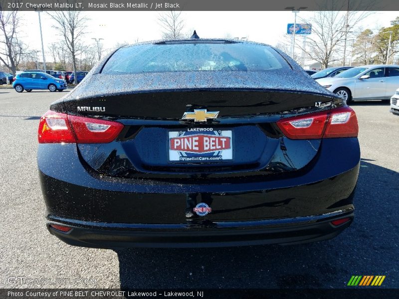 Mosaic Black Metallic / Jet Black 2017 Chevrolet Malibu LT