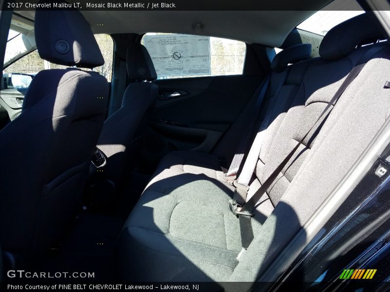 Mosaic Black Metallic / Jet Black 2017 Chevrolet Malibu LT