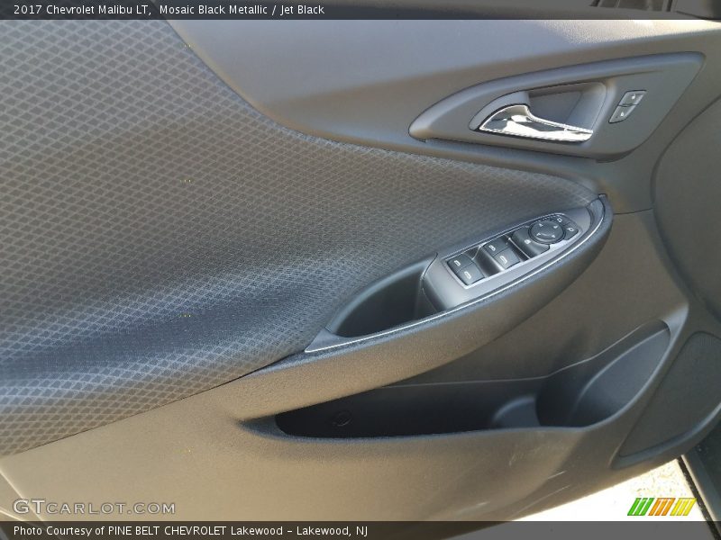 Mosaic Black Metallic / Jet Black 2017 Chevrolet Malibu LT