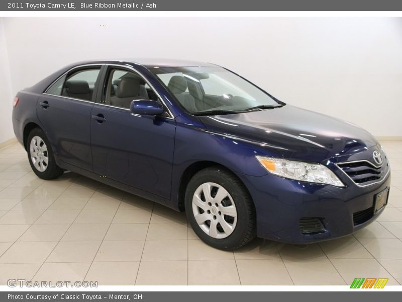 Blue Ribbon Metallic / Ash 2011 Toyota Camry LE