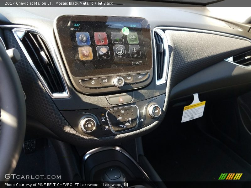 Mosaic Black Metallic / Jet Black 2017 Chevrolet Malibu LT