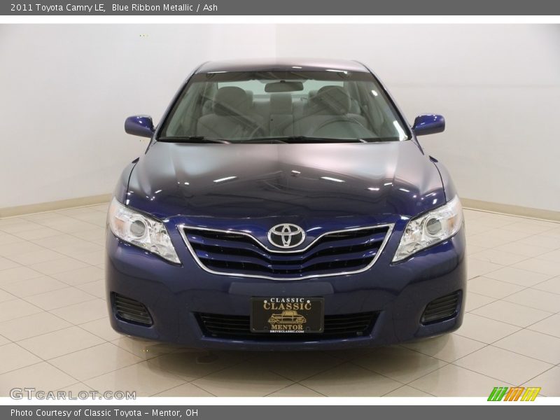 Blue Ribbon Metallic / Ash 2011 Toyota Camry LE