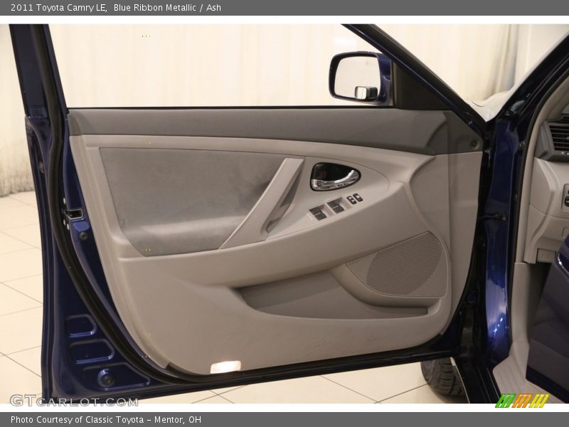 Blue Ribbon Metallic / Ash 2011 Toyota Camry LE