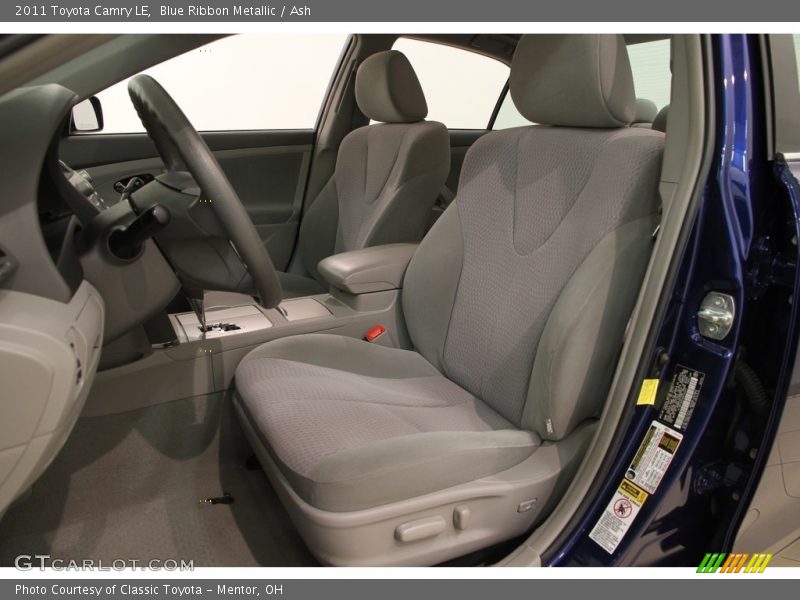 Blue Ribbon Metallic / Ash 2011 Toyota Camry LE