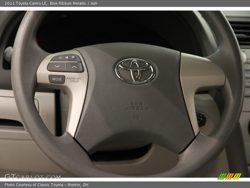 Blue Ribbon Metallic / Ash 2011 Toyota Camry LE