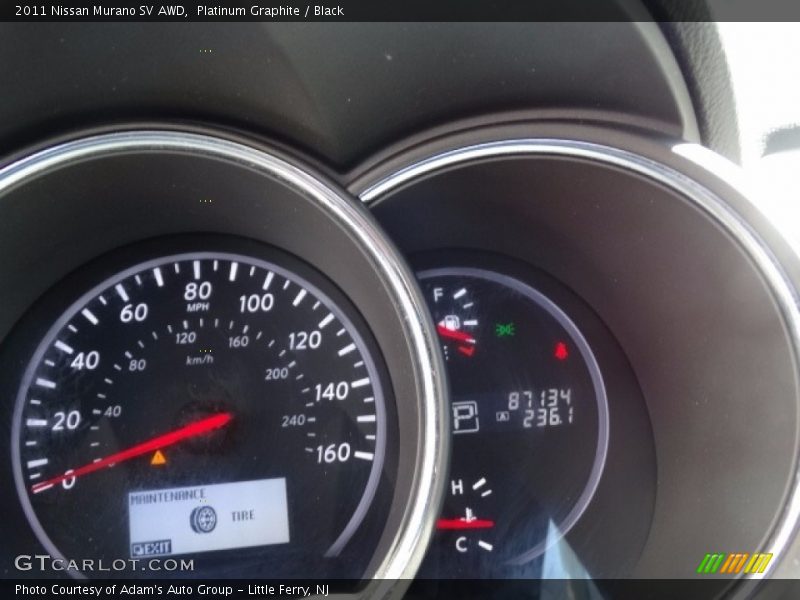 Platinum Graphite / Black 2011 Nissan Murano SV AWD