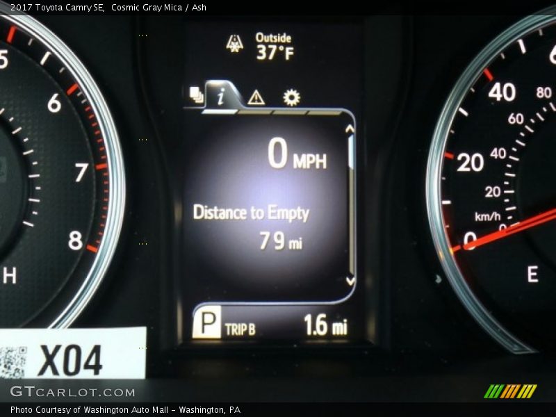 Cosmic Gray Mica / Ash 2017 Toyota Camry SE