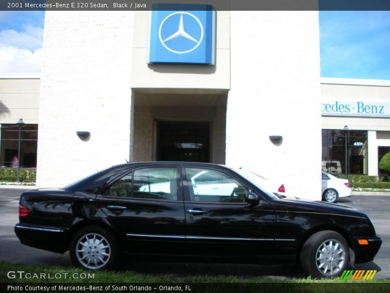 Black / Java 2001 Mercedes-Benz E 320 Sedan