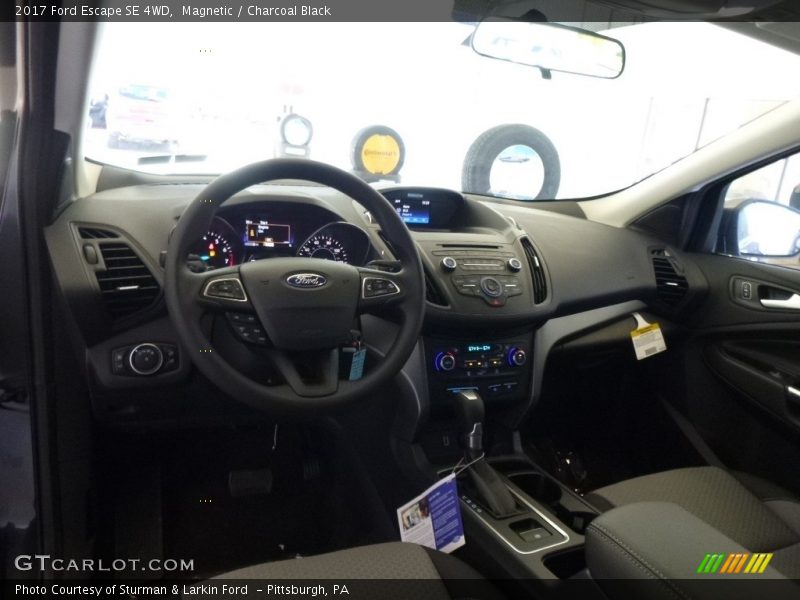 Magnetic / Charcoal Black 2017 Ford Escape SE 4WD