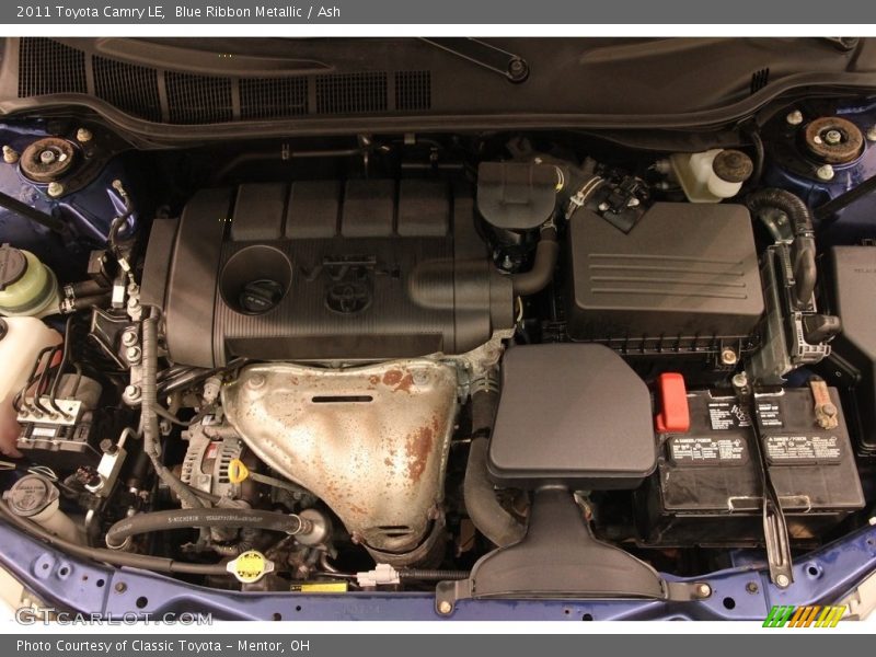Blue Ribbon Metallic / Ash 2011 Toyota Camry LE