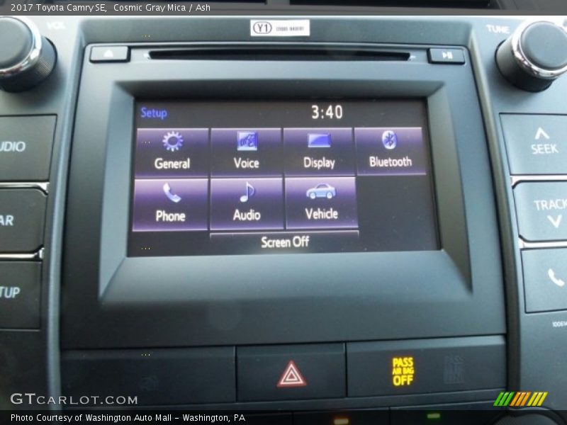 Cosmic Gray Mica / Ash 2017 Toyota Camry SE
