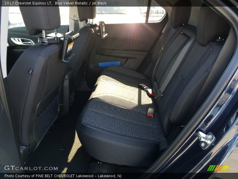 Blue Velvet Metallic / Jet Black 2017 Chevrolet Equinox LT