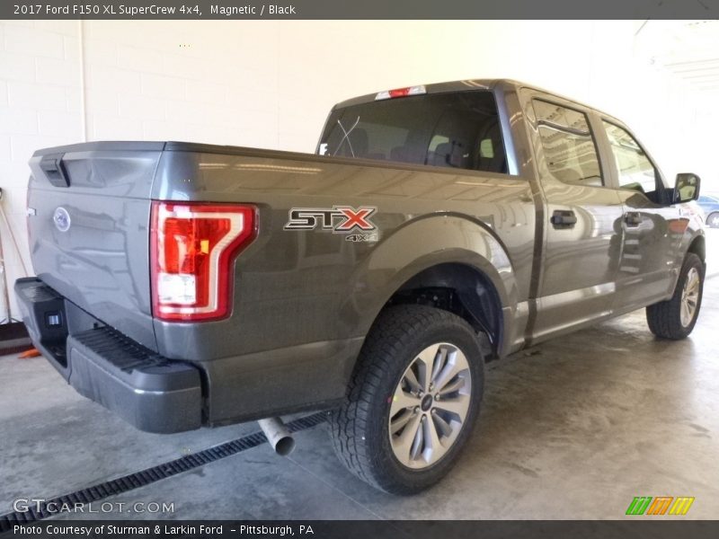 Magnetic / Black 2017 Ford F150 XL SuperCrew 4x4