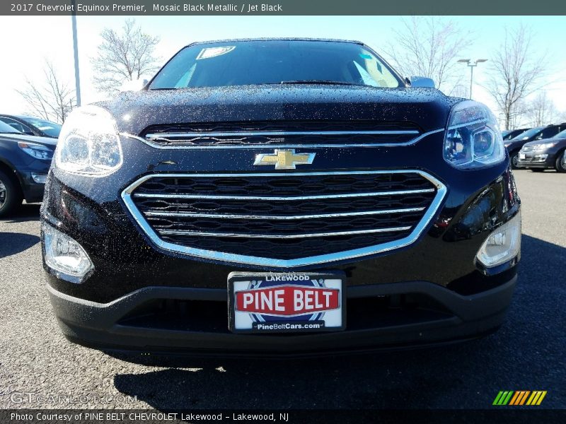 Mosaic Black Metallic / Jet Black 2017 Chevrolet Equinox Premier