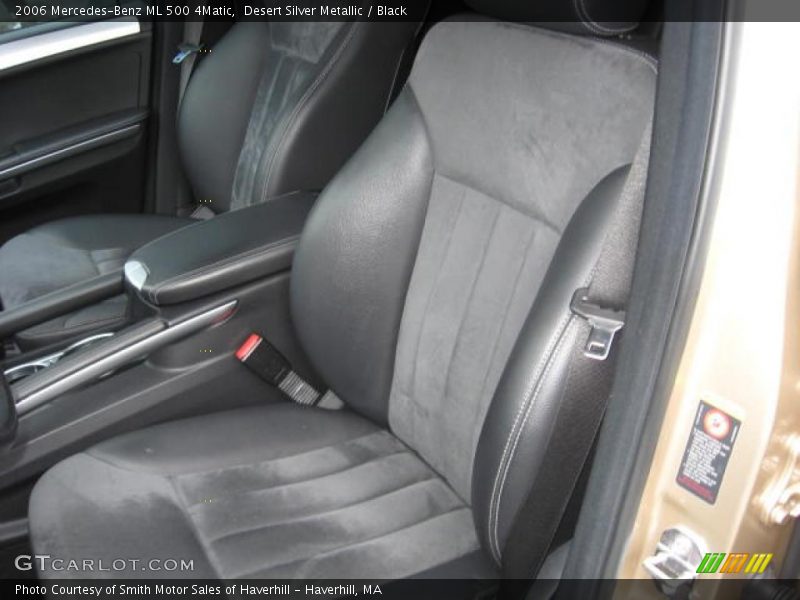 Desert Silver Metallic / Black 2006 Mercedes-Benz ML 500 4Matic