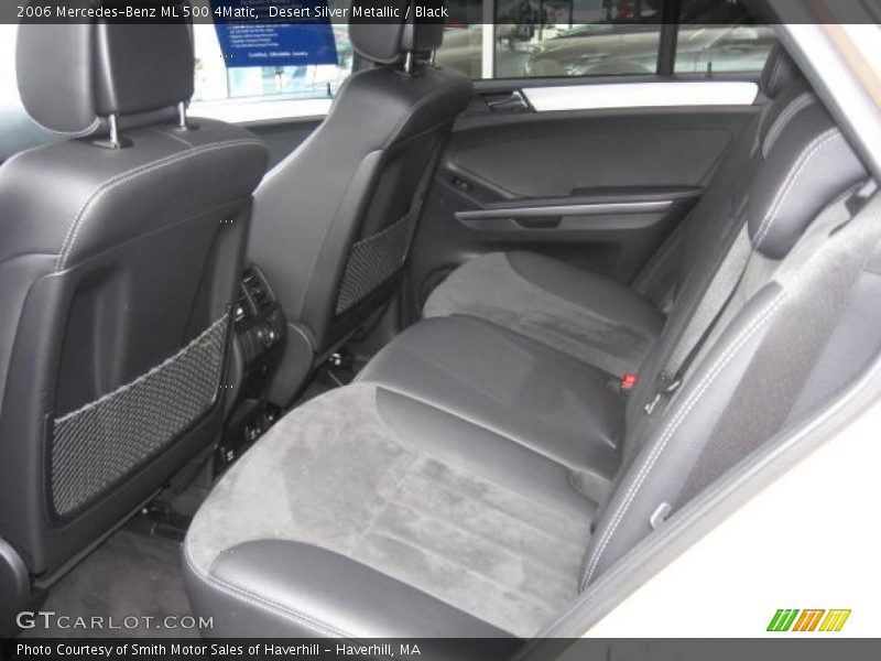 Desert Silver Metallic / Black 2006 Mercedes-Benz ML 500 4Matic