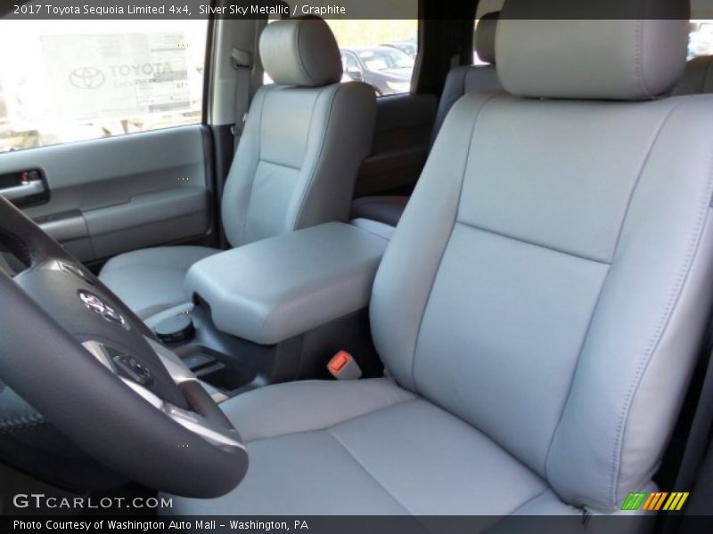Silver Sky Metallic / Graphite 2017 Toyota Sequoia Limited 4x4