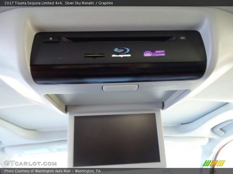 Silver Sky Metallic / Graphite 2017 Toyota Sequoia Limited 4x4