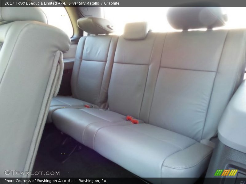 Silver Sky Metallic / Graphite 2017 Toyota Sequoia Limited 4x4